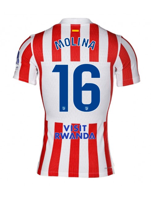Billige Atletico Madrid Nahuel Molina #16 Hjemmedrakt 2025-26 Kortermet Billige Atletico Madrid Nahuel Molina #16 Hjemmedrakt 2025-26 Kortermet